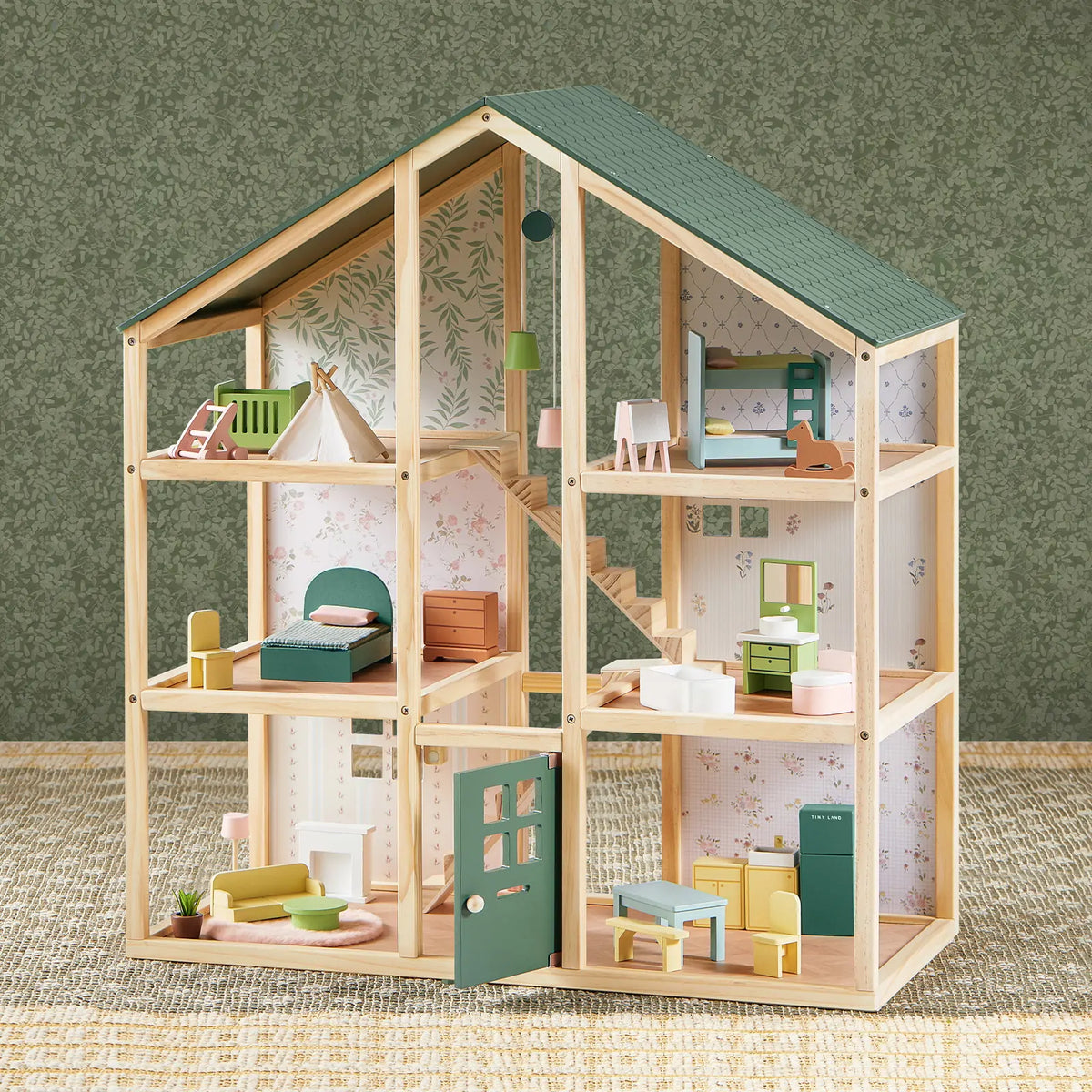 Sweetwood Evergreen Dollhouse without Dolls