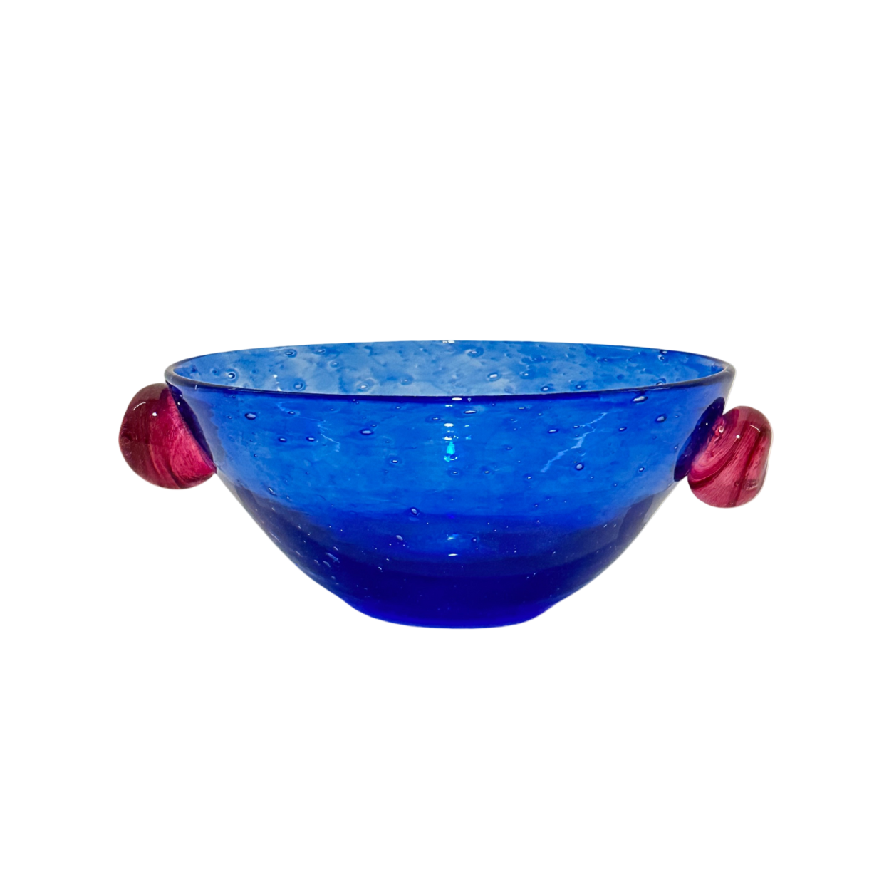La Pavot Snack Bowl, Blue / Pink
