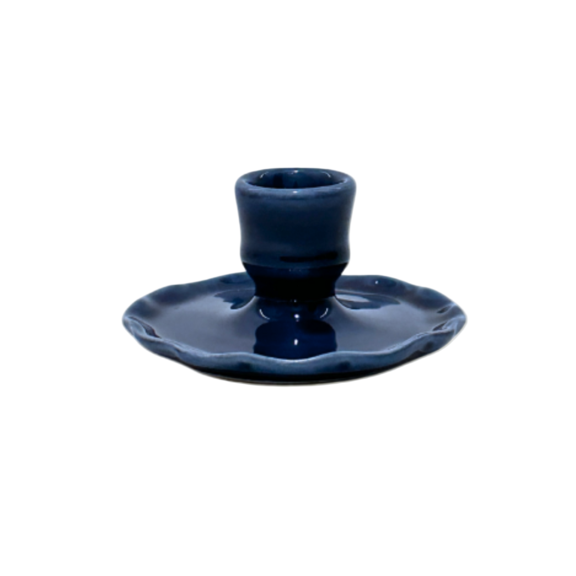 Frill Candleholder, Azul