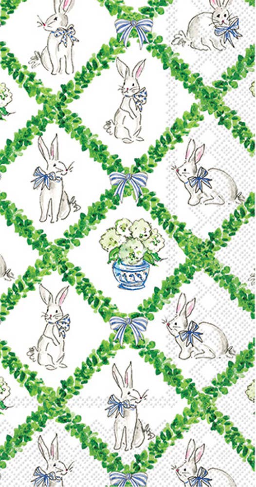 Easter Bunnies Paper Guest Towels – Set of 16