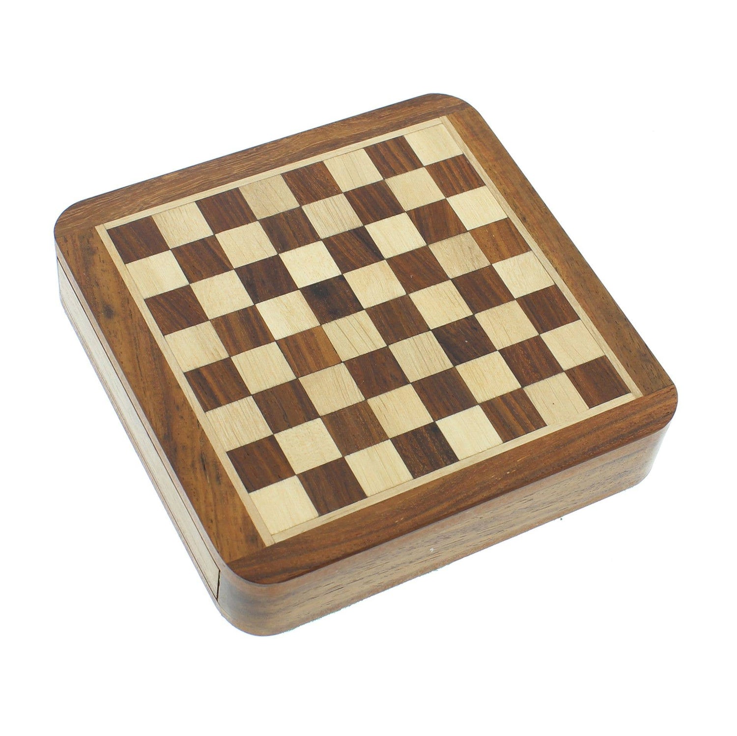 Emporium Collection Magnetic Chess Board with Drawer