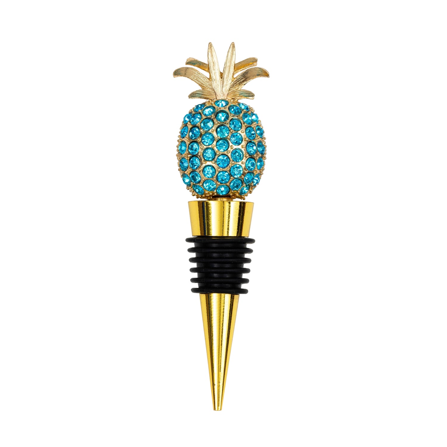 Pineapple Wine Stopper – Turquoise