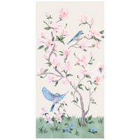 May – Ivory Chinoiserie Fine Art Print on Paper (Various Sizes)