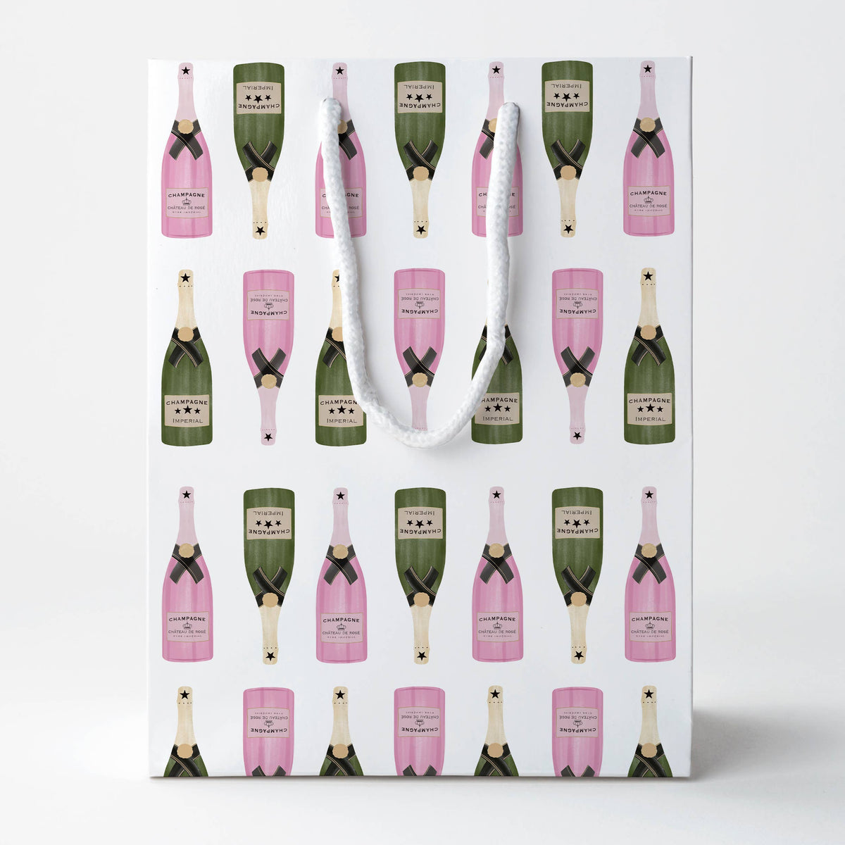 Champagne Bottle Gift Bag 