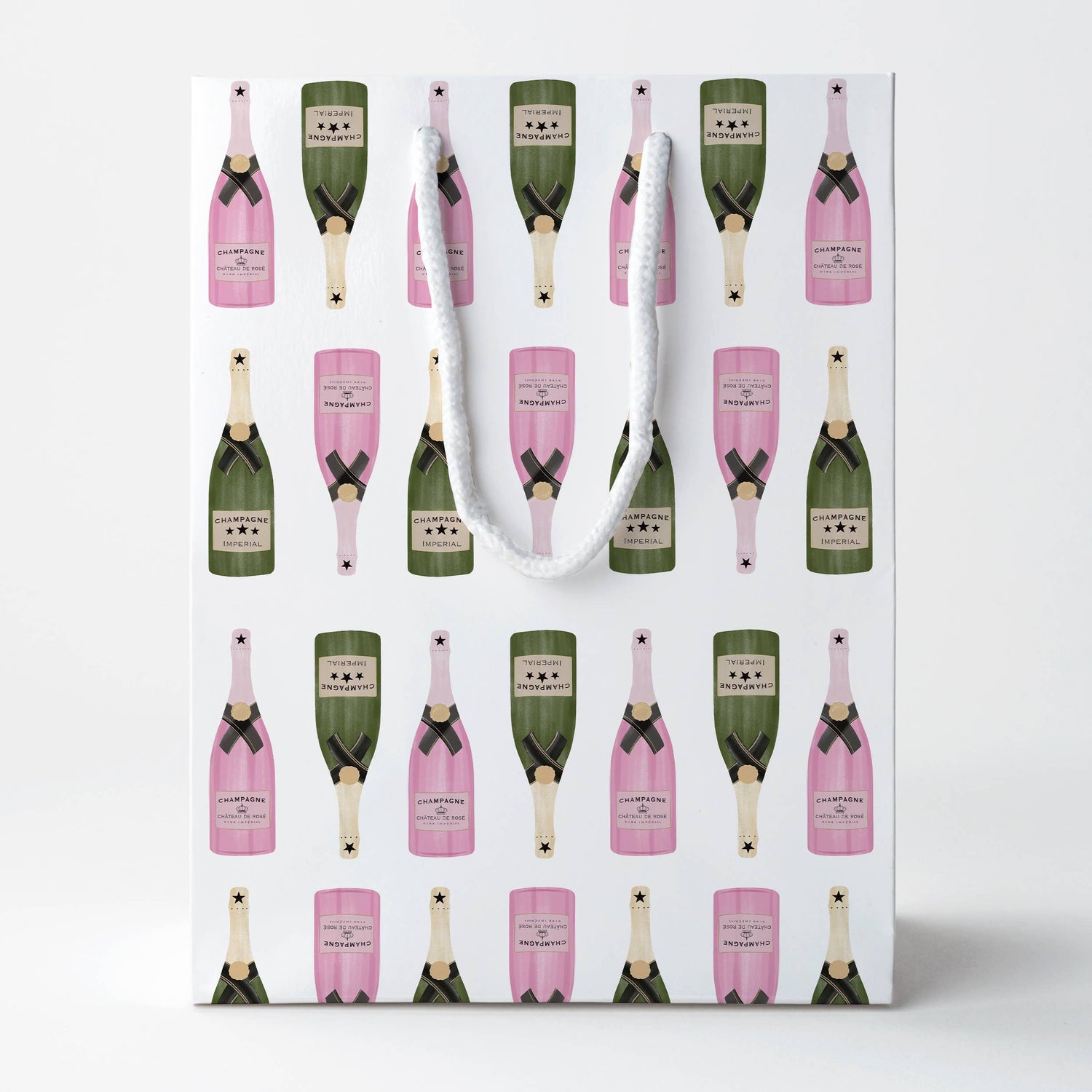 Champagne Bottle Gift Bag 