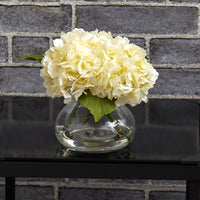 Artificial Blooming Hydrangea in Vase (various colors)