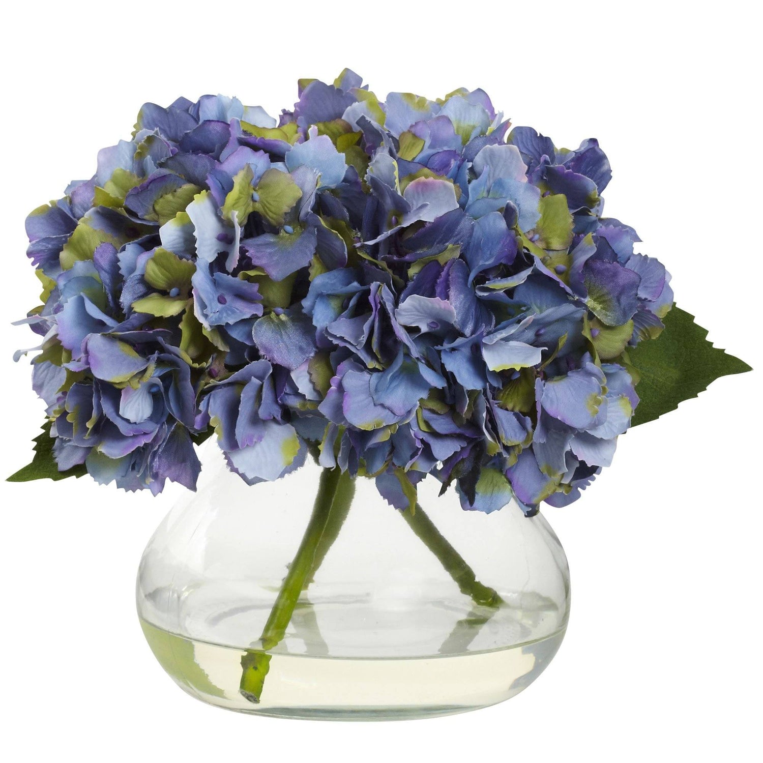 Artificial Blooming Hydrangea in Vase (various colors)