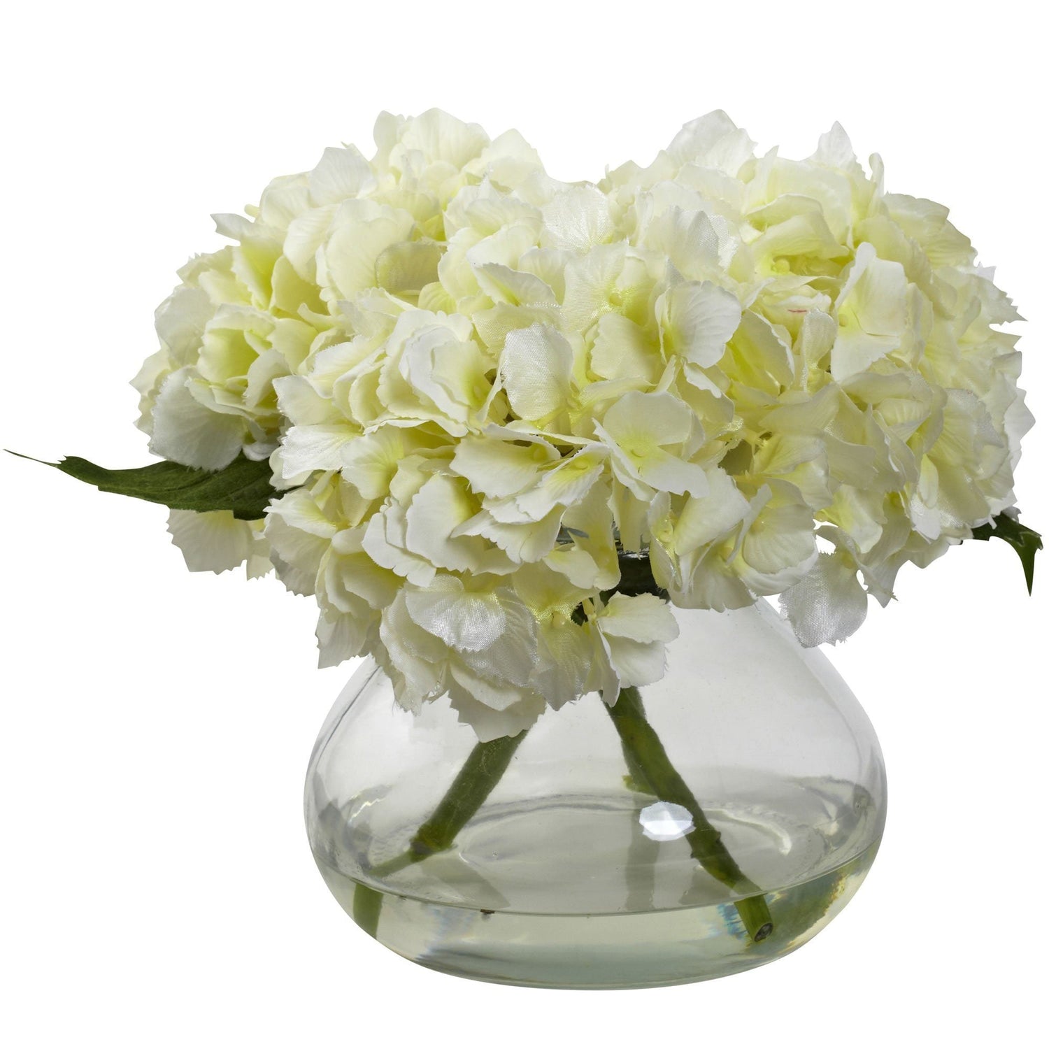 Artificial Blooming Hydrangea in Vase (various colors)