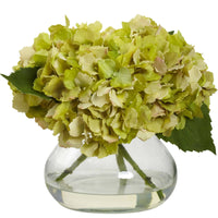 Artificial Blooming Hydrangea in Vase (various colors)