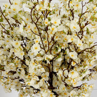 Signature Collection 27” Giant Cherry Blossom Artificial Arrangement in Glass Vase (Various Colors)