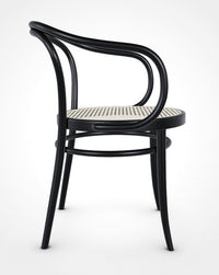 Bentwood Chair in Black Stain w/ Cane Seat
