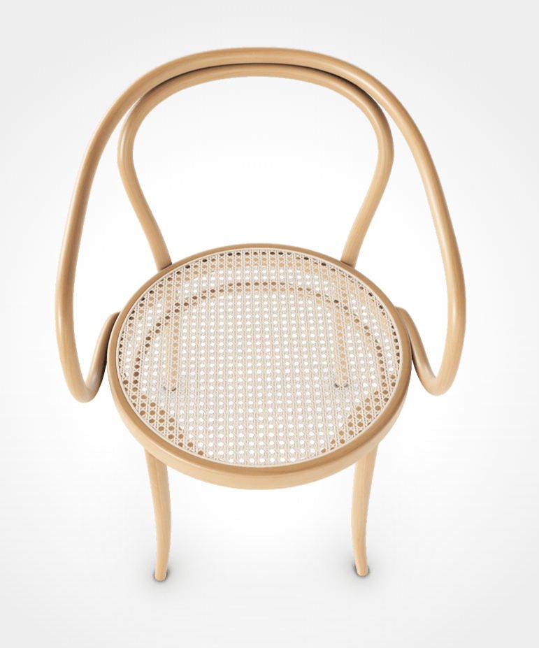 Bentwood Chair in Natural Beech w/ Cane Seat