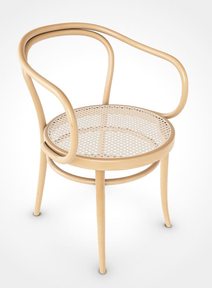 Bentwood Chair in Natural Beech w/ Cane Seat