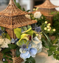 Square Wicker Pagoda (3 Sizes)