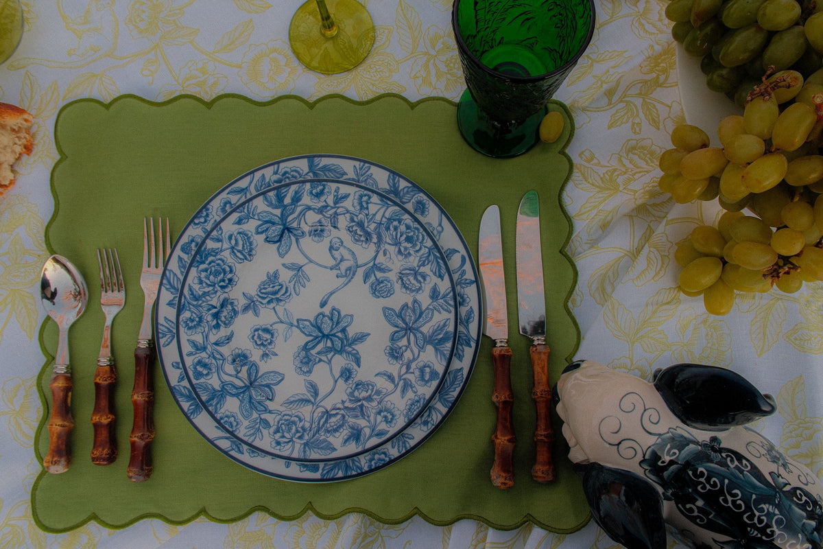 Bombay Blue Dinner Plate - Set of 4