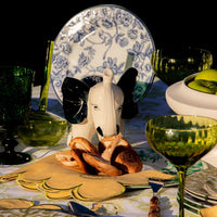Bombay Blue Starter Plate - Set of 4