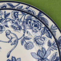 Bombay Blue Starter Plate - Set of 4