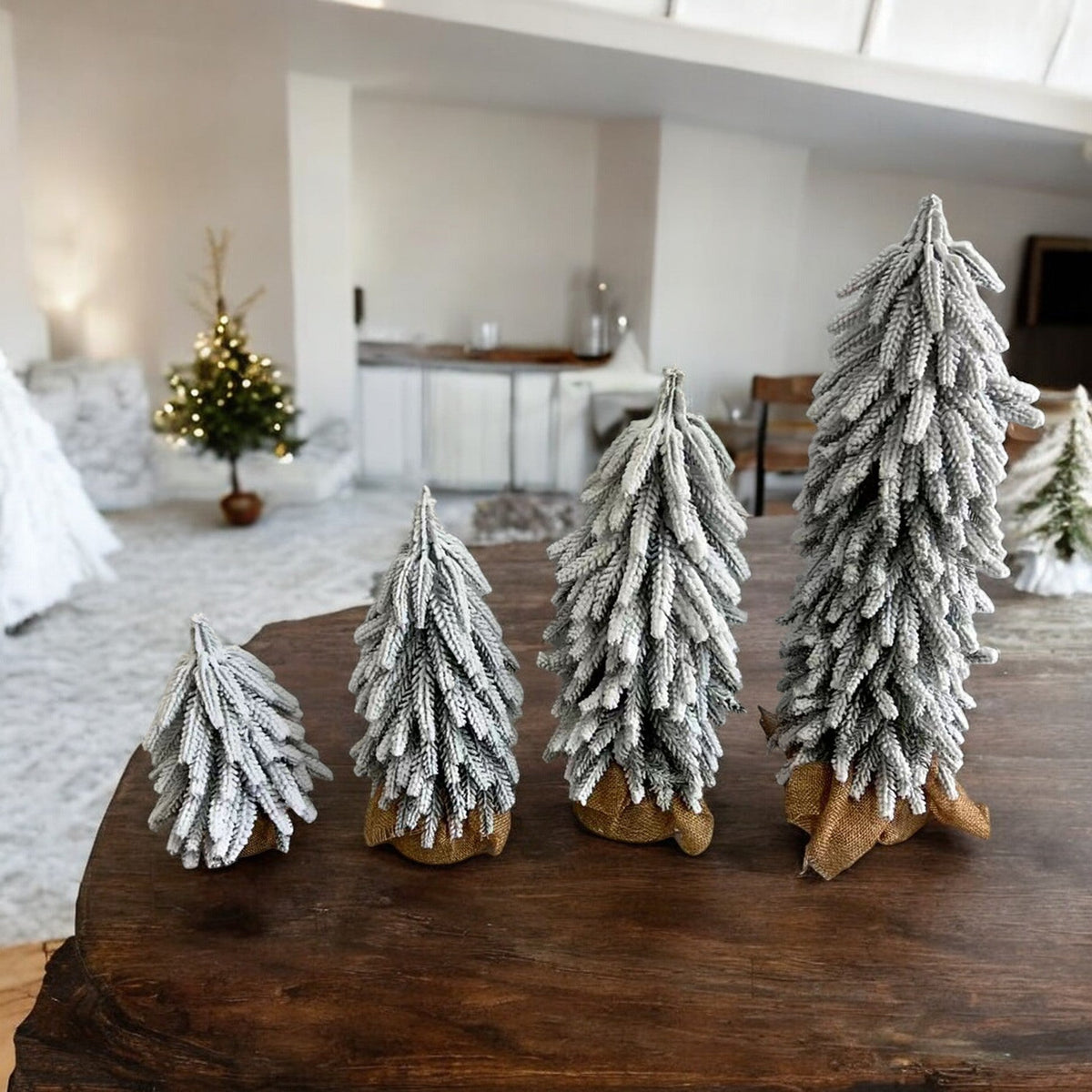 Snow Christmas Trees