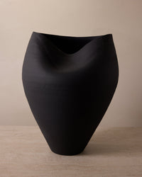 Delamo Ceramic Vase - 17" Large Decorative Vessel (2 Colors)