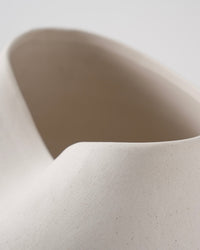Delamo Ceramic Vase - 17" Large Decorative Vessel (2 Colors)