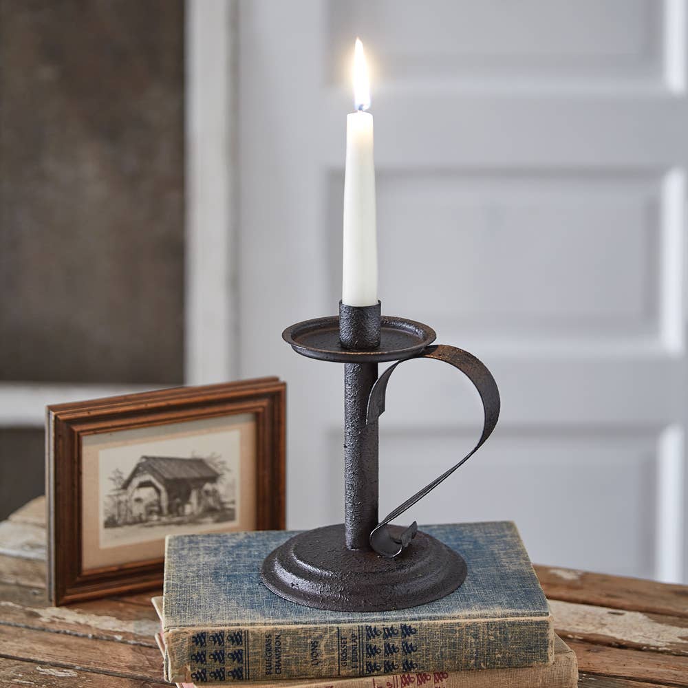 Chamberstick Candle Holder