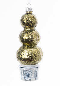 Triple Topiary Ornament