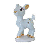 Retro Reindeer Baby in Hydrangea Light Blue
