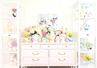 Cherry Blossom Pink Brushstroke Ginger Jar (Various Sizes)