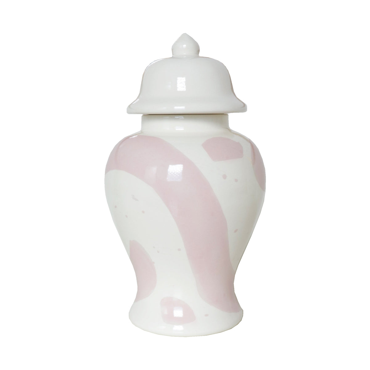Cherry Blossom Pink Brushstroke Ginger Jar (Various Sizes)