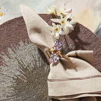 Enchanted Garden Dragonfly Napkin Rings | Set of Two