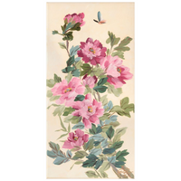 Eloise – Chinoiserie Fine Art Print of Pink Peonies and Butterfly (Various Sizes)
