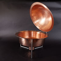 Copper Round Dome Chafers (2 Sizes)
