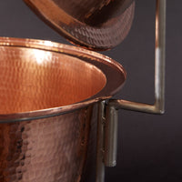 Copper Round Dome Chafers (2 Sizes)