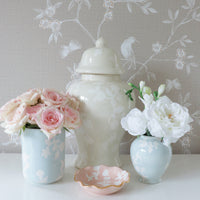 Chinoiserie Dreams Large Vase/ Utensil Holder (Various Sizes & Colors)