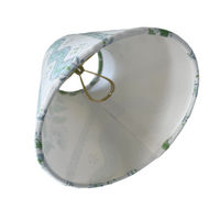 Blue Floral Sconce Shade in Honey Bee