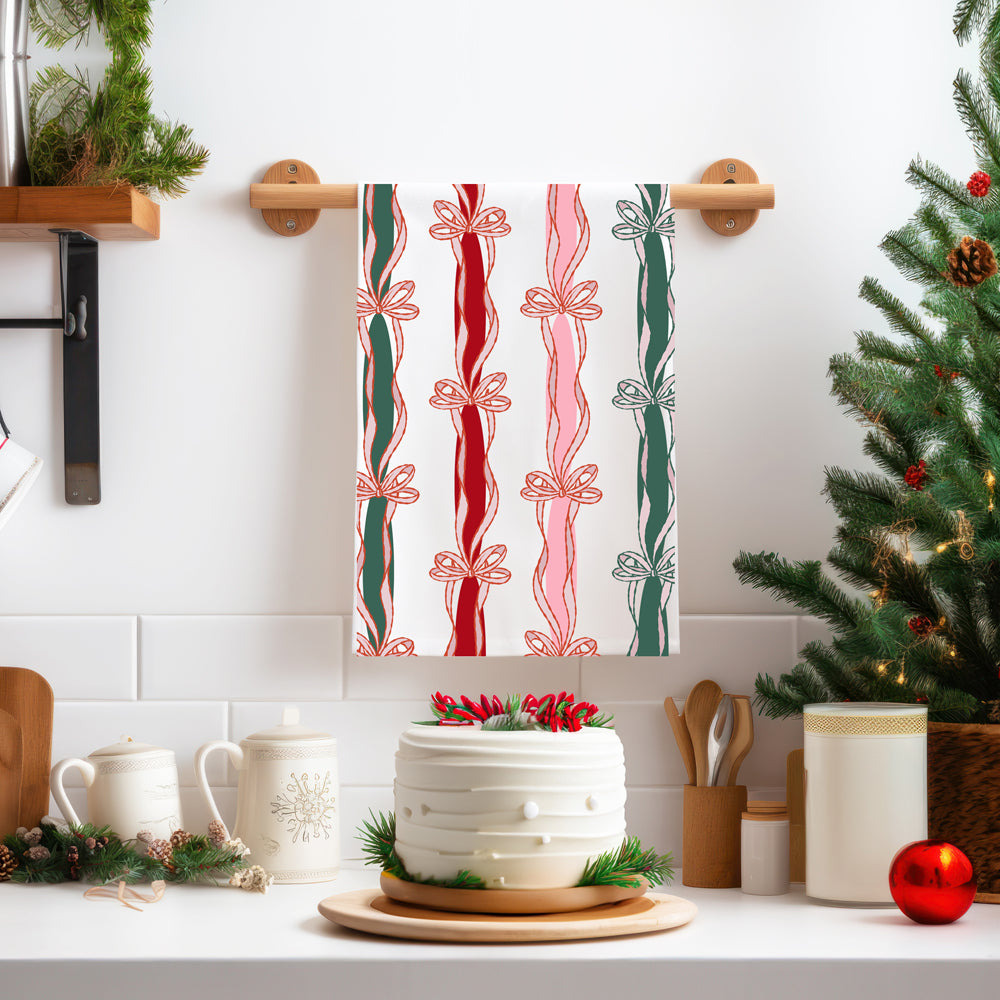 Merry Bright Coquette Kitchen Towel