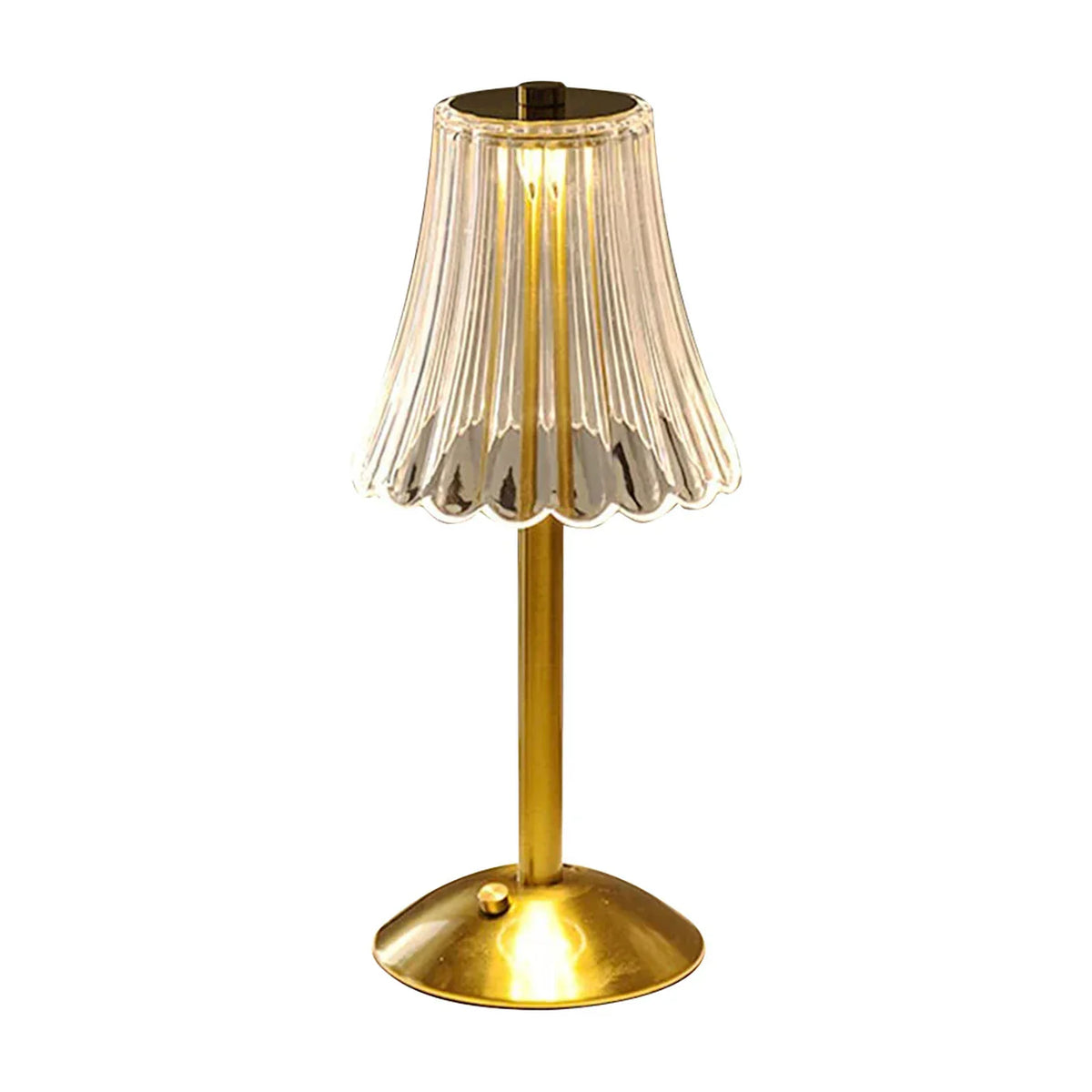 Crystal Retro Rechargeable Table Lamp