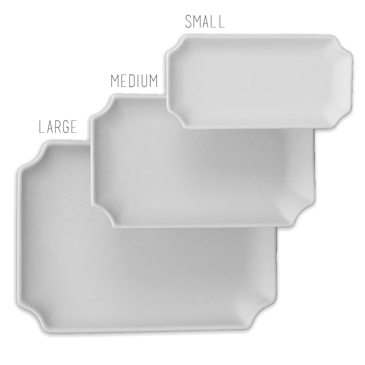 Gingham Trays (Various Sizes)