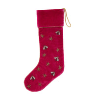 Sparkle Bee Stocking – Berry Pink