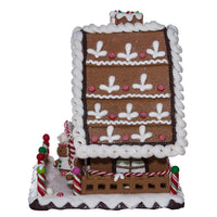 Gingerbread LED Candy House Table Piece