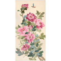 Eloise – Chinoiserie Fine Art Print of Pink Peonies and Butterfly (Various Sizes)
