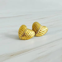 Heart Stud Earrings