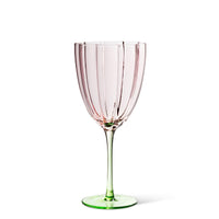 Flower Look Wine Glass-8.5"H(13oz)