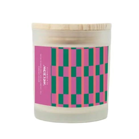 Glass Candle - Maxi Sunset (Spiced Oatmilk)