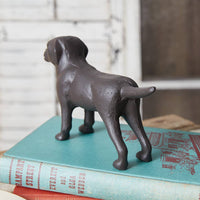 Cast Iron Labrador Figurine – Pet Décor