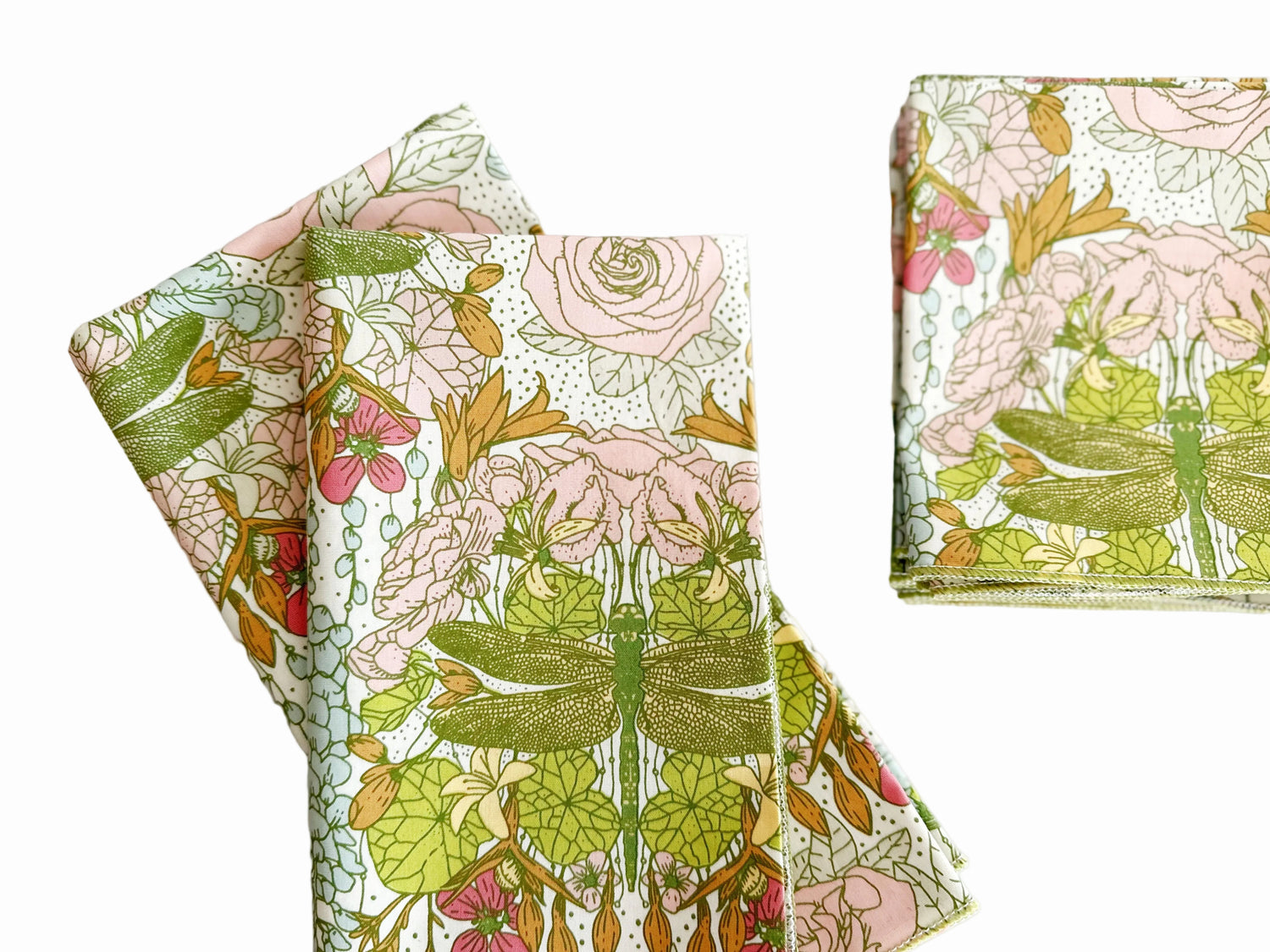 Dragonfly Cloth Napkins - Set of 4