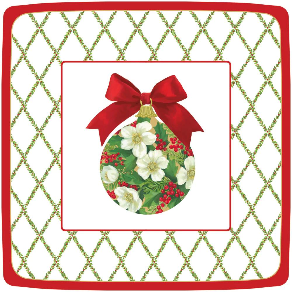 Ornament and Trellis Paper Dinner Plates