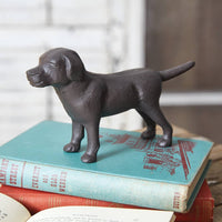 Cast Iron Labrador Figurine – Pet Décor