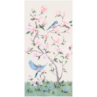 May – Ivory Chinoiserie Fine Art Print on Paper (Various Sizes)