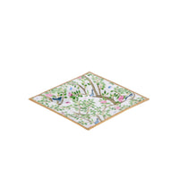 Elsie’s Garden Enameled Tori Trinket Tray – Blue & Pink